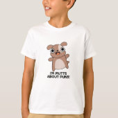 Ik ben Mutts Over Puns Funny Dog Pun T-shirt (Voorkant)