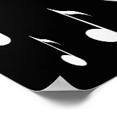 Ik ben Muziek Poster_ door Elenne Boothe Poster (Hoek)