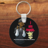 IK BEN MUZIEK SLEUTELHANGER (Voorkant)