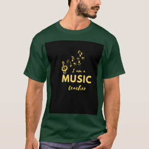 Ik ben muziekleraar t-shirt