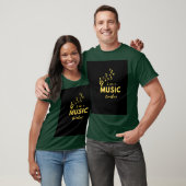 Ik ben muziekleraar t-shirt (Unisex)