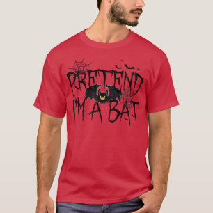 Ik ben 'n Bat Funny Bats Halloween Costume Spi. T-shirt