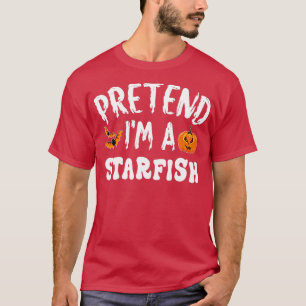 Ik ben 'n Man van de Starfish Halloween Costume T-shirt