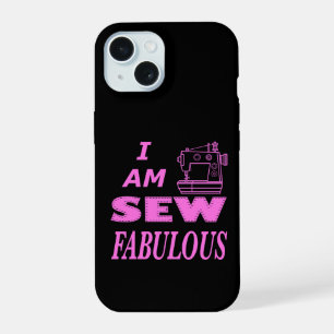 Ik Ben Naai Fantastisch In Zwart En Roze  iPhone 15 Case