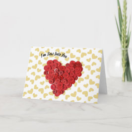 Ik ben naai in u de Kaart van Valentijn