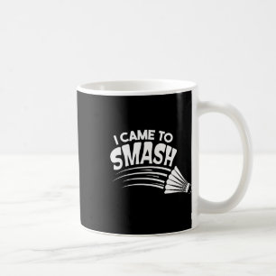 Ik ben naar de Badminton Shuttle geweest Koffiemok