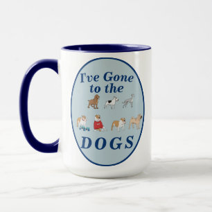 "Ik ben naar de HONDEN geweest" Cadeau voor honden Mok