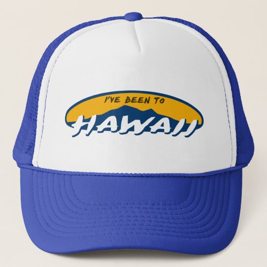 Ik ben naar Hawaii geweest Trucker Pet (Voorkant)