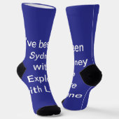 Ik ben naar Sydney geweest met Explore met Lynne Sokken (Gebogen)