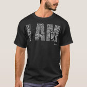 Ik ben Namen van Yahweh YHWH God Christelijke Fait T-shirt (Voorkant)