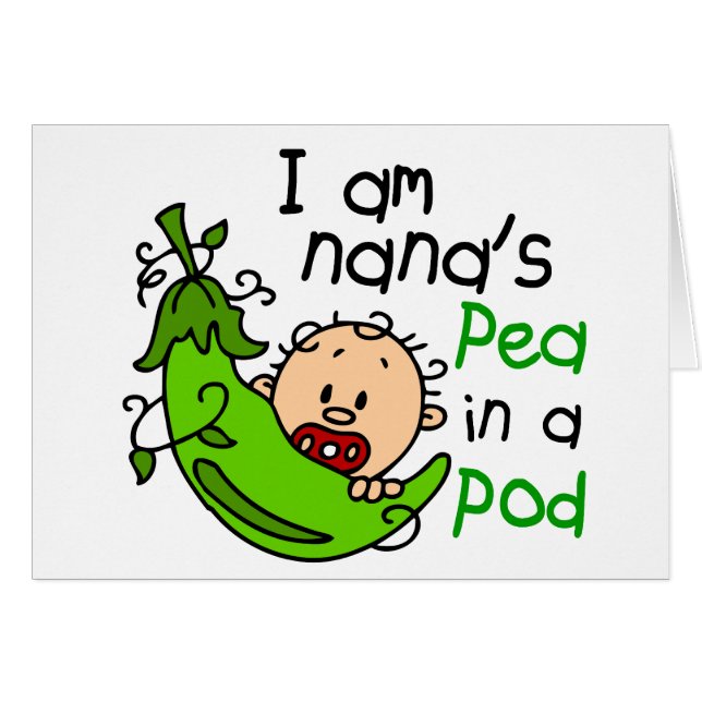 Ik ben Nana's erwt in een pod 1 (Voorkant Horizontaal)
