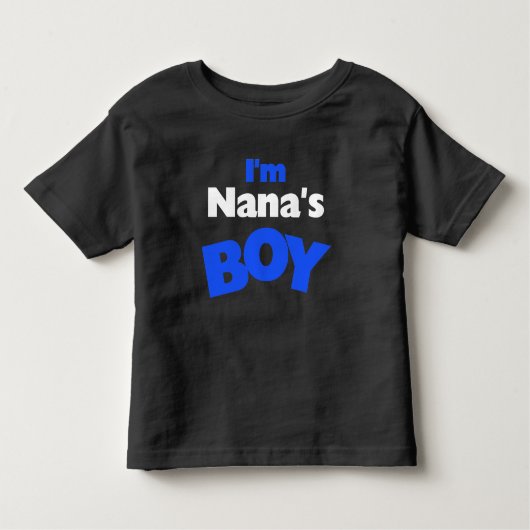 Ik ben Nana's jongen Kinder Shirts (Voorkant)