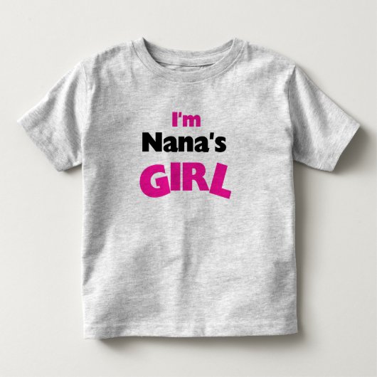 Ik ben Nana's meisje Kinder Shirts (Voorkant)
