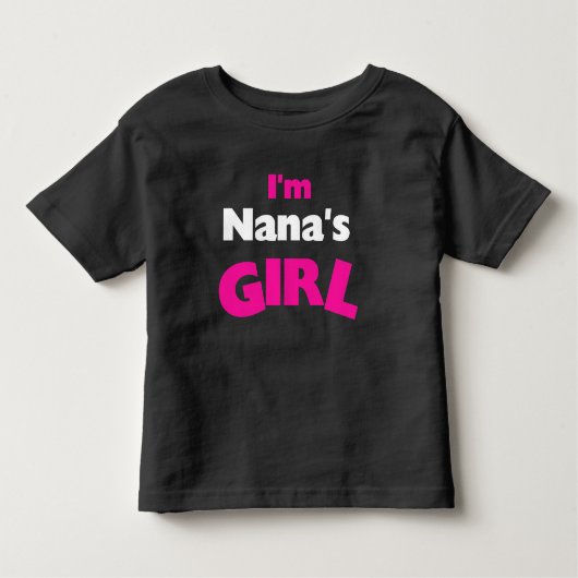 Ik ben Nana's meisje Kinder Shirts (Voorkant)