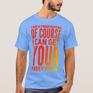 Ik ben natuurlijk brandweerman t-shirt