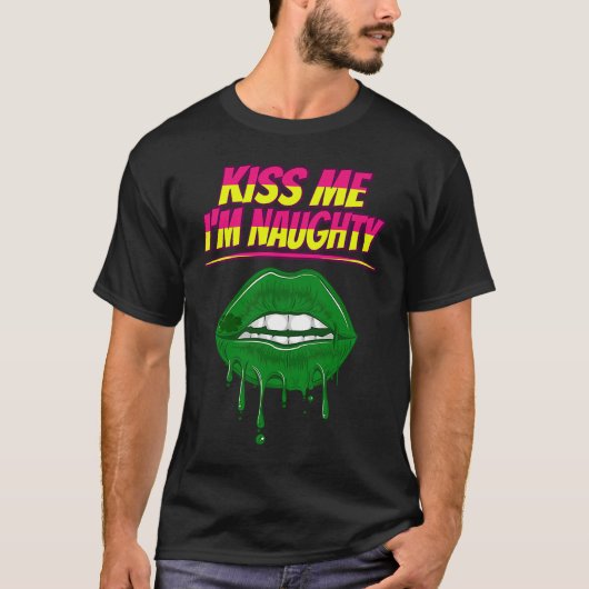 Ik ben Naughty St Patty's Day T-shirt (Voorkant)