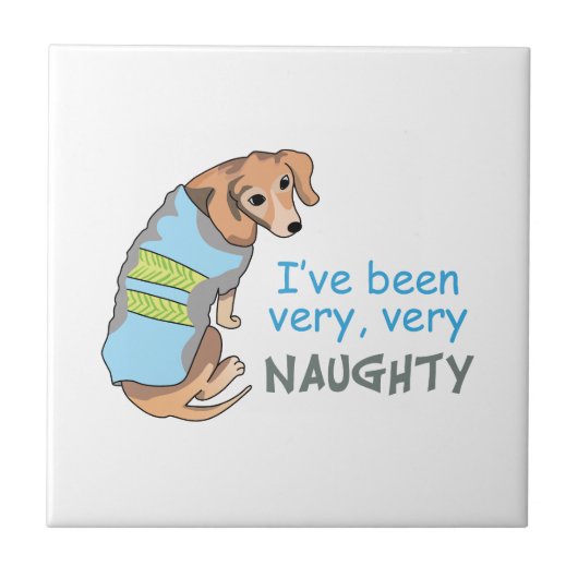 IK BEN NAUGHTY TEGELTJE (Voorkant)