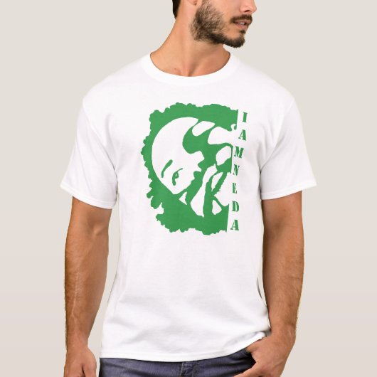 ik ben neda green t shirt (Voorkant)