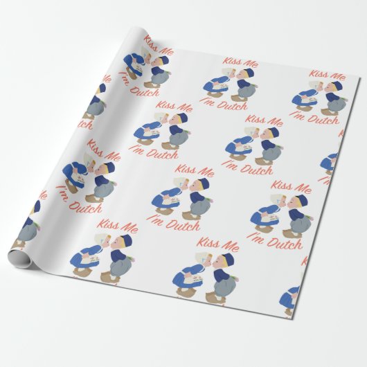 Ik ben Nederlands Cadeaupapier (Uitgerold)