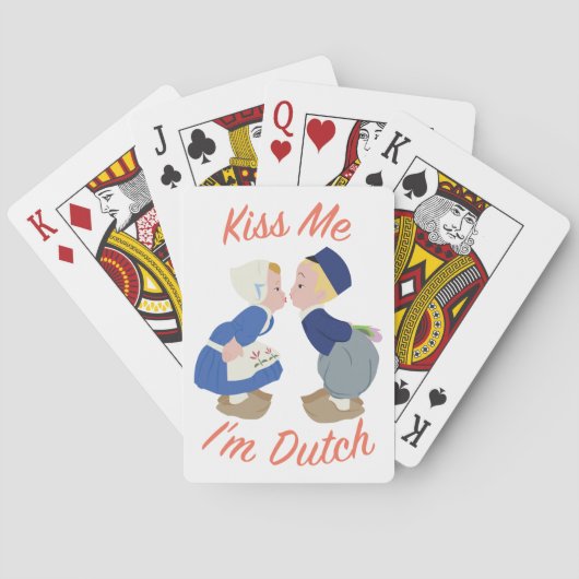 Ik ben Nederlands Pokerkaarten (Achterkant)