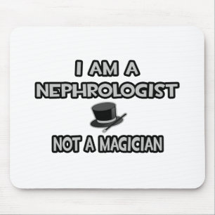 Ik ben nefroloog... Geen goochelaar Muismat