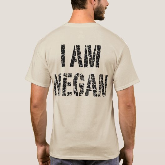 IK BEN NEGAN T-SHIRT (Achterkant)