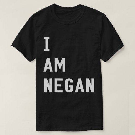 Ik ben Negan T-Shirt (Design voorkant)