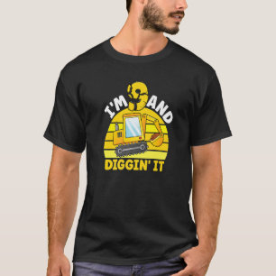 Ik ben negen jaar en ik citeer het 9de verjaardag  t-shirt