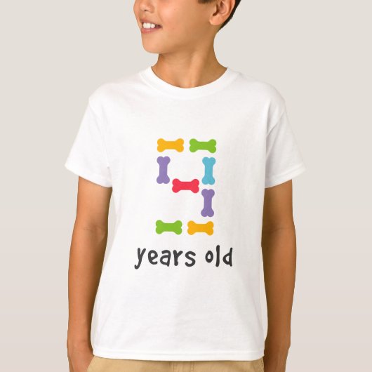 Ik ben negen jaar oud t-shirt (Voorkant)