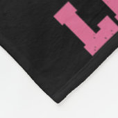 Ik ben net als Girl Shooter Skiing Biath Fleece Deken (Hoek)