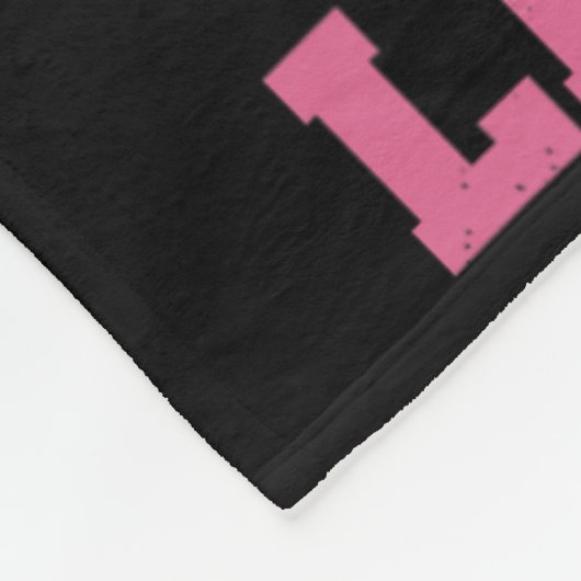 Ik ben net als Girl Shooter Skiing Biath Fleece Deken (Hoek)