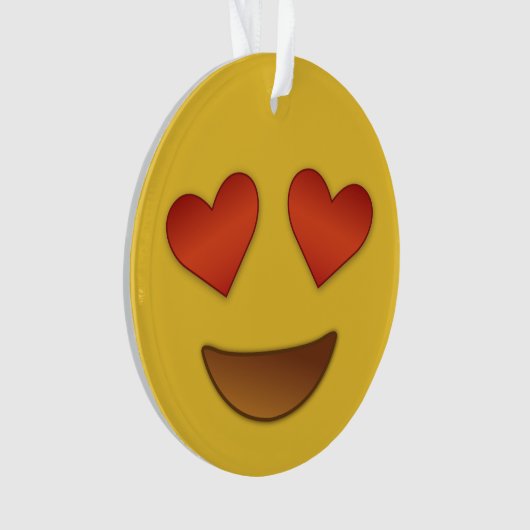 Ik ben net als jij emoji ornament (voorkant)