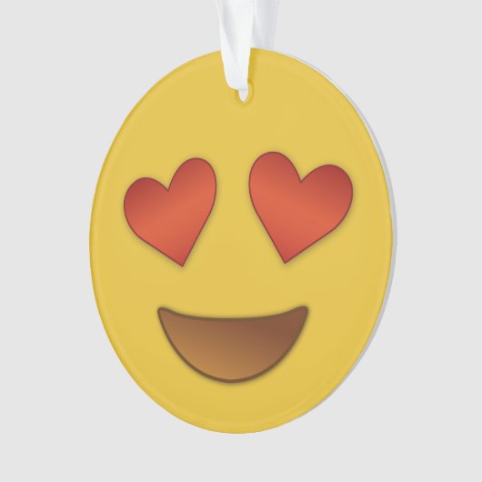 Ik ben net als jij emoji ornament (voorkant)