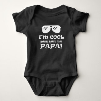 Ik ben net als mijn papa. romper