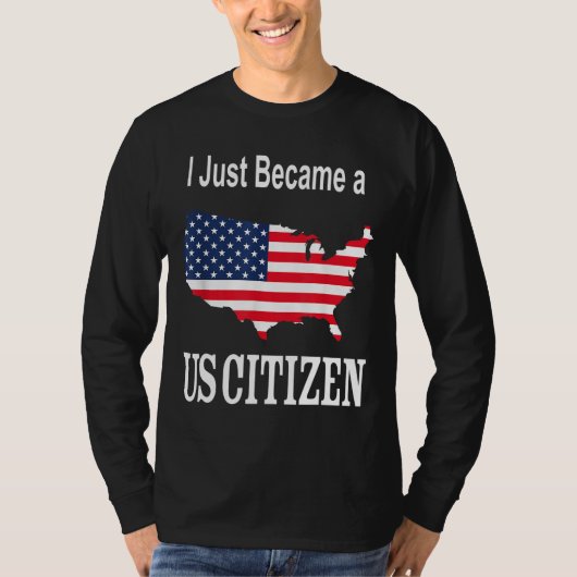 Ik ben net Amerikaans staatsburger geworden - New  T-shirt (Voorkant)