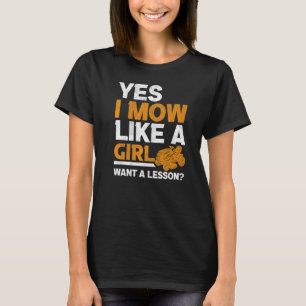 Ik ben net een meisje, gradener mo t-shirt