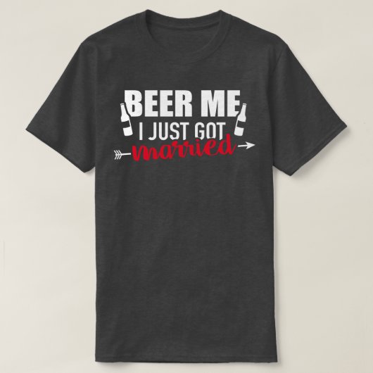 Ik ben net getrouwd. t-shirt (Design voorkant)