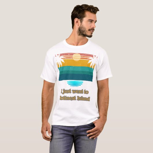 Ik ben net naar Byron Bay Rottnest Island geweest T-shirt (Voorkant volledig)