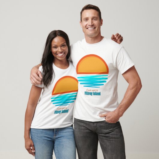 Ik ben net naar Fitzroy Island geweest T-shirt (Unisex)
