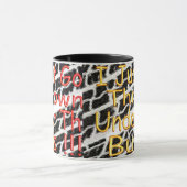 Ik ben net onder de bus gedupeerd. mok (Midden)