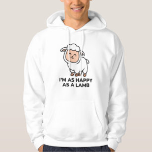Ik ben net zo blij als een lamp hoodie