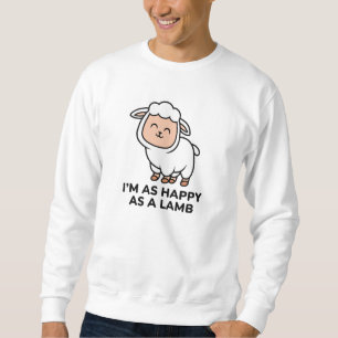 Ik ben net zo blij als een lamp trui