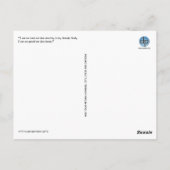 "Ik ben net zo goed als de beste" Motivatie prijso Briefkaart (Achterkant)