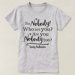 Ik ben niemand Quote T-shirt