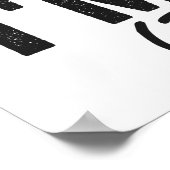 Ik ben niet 20 m'n 19,99 Plis Tax Funny Birthday G Poster (Hoek)