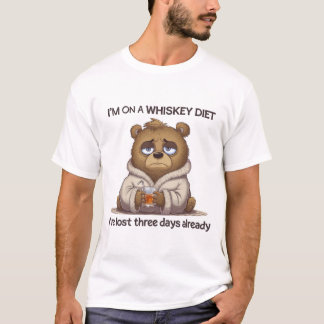 Ik ben niet aan de whisky, ik ben al drie dagen kw t-shirt