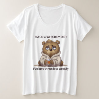Ik ben niet aan de whisky, ik heb al drie dagen ve grote maat t-shirt
