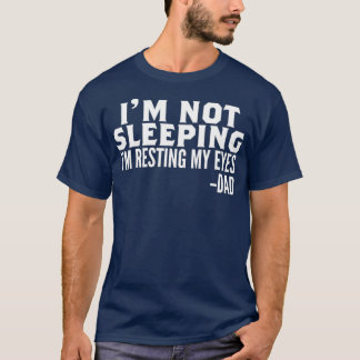 Ik ben niet aan het slapen, maar ik ga alleen mijn t-shirt