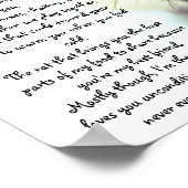 Ik ben niet alleen 'a' Rat Poster (Hoek)