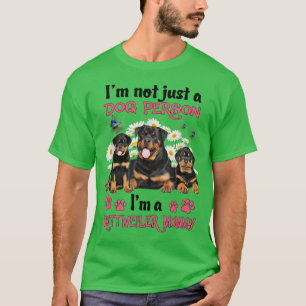 Ik ben niet alleen een hond, ik ben een rottweiler t-shirt